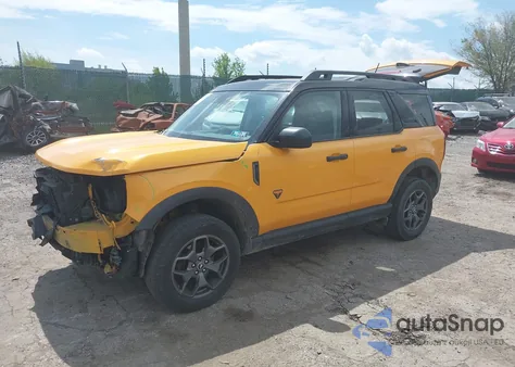 2021 Ford Bronco Sport Badlands from USA, damaged, VIN 3FMCR9D90MRA33940